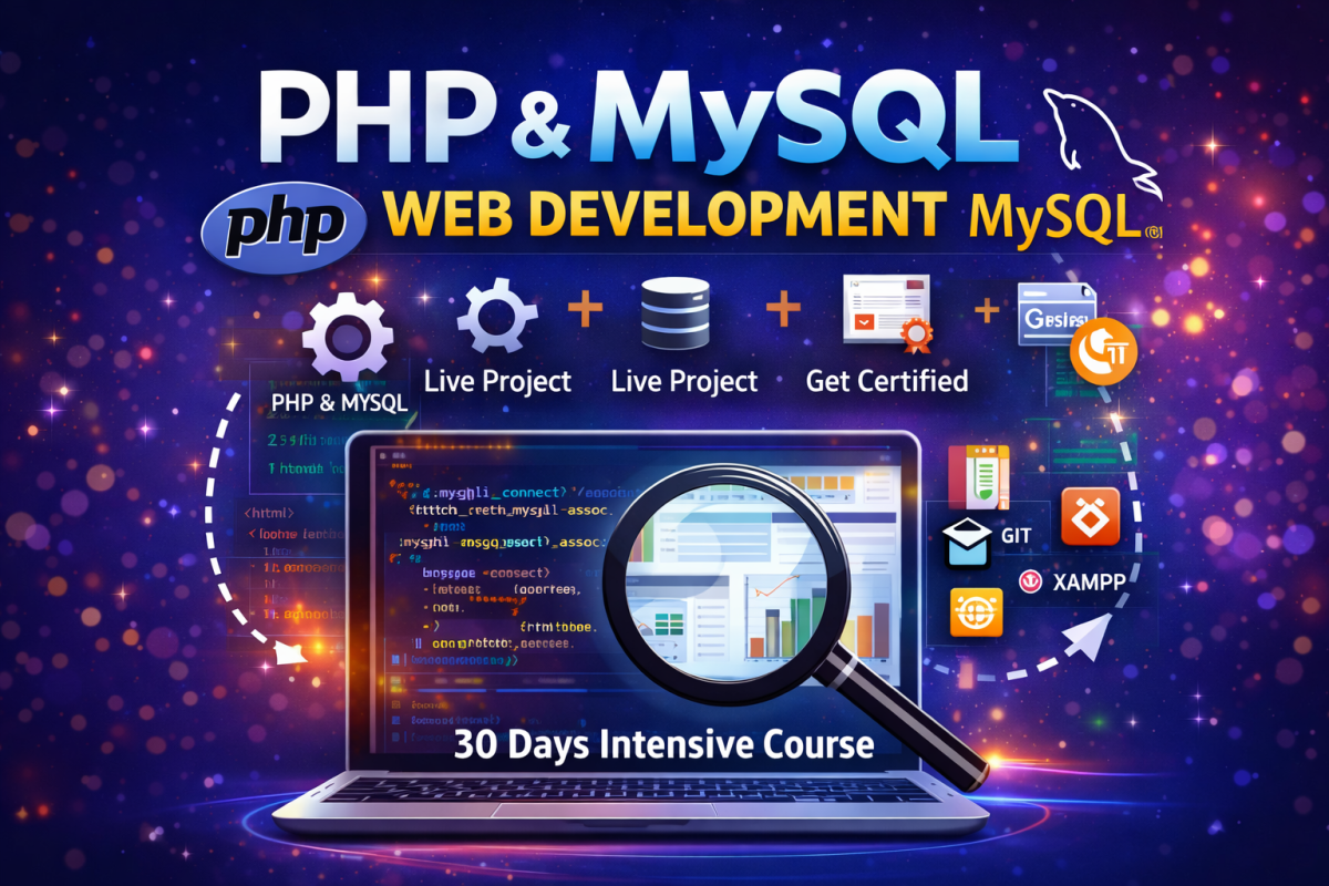 PHP And MySQL Web Development with Live Project